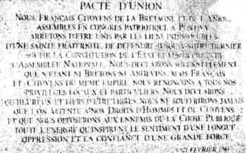 Pacte d'Union, février 1790